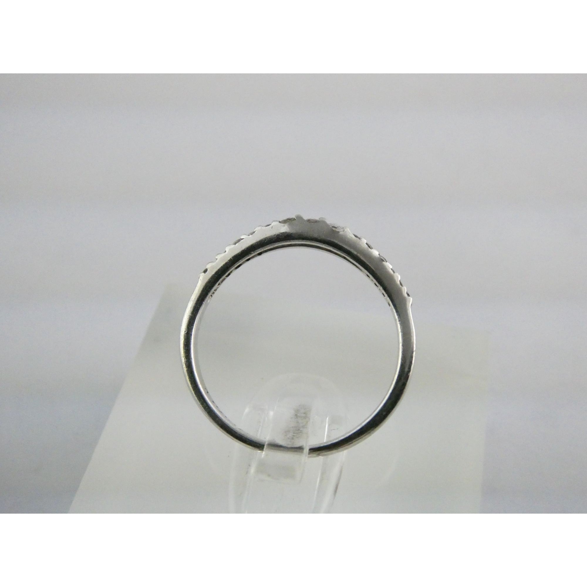 Sterling Silver Smoky Quartz Band Ring Size 7.25 I Love You Today Quote 1.4g