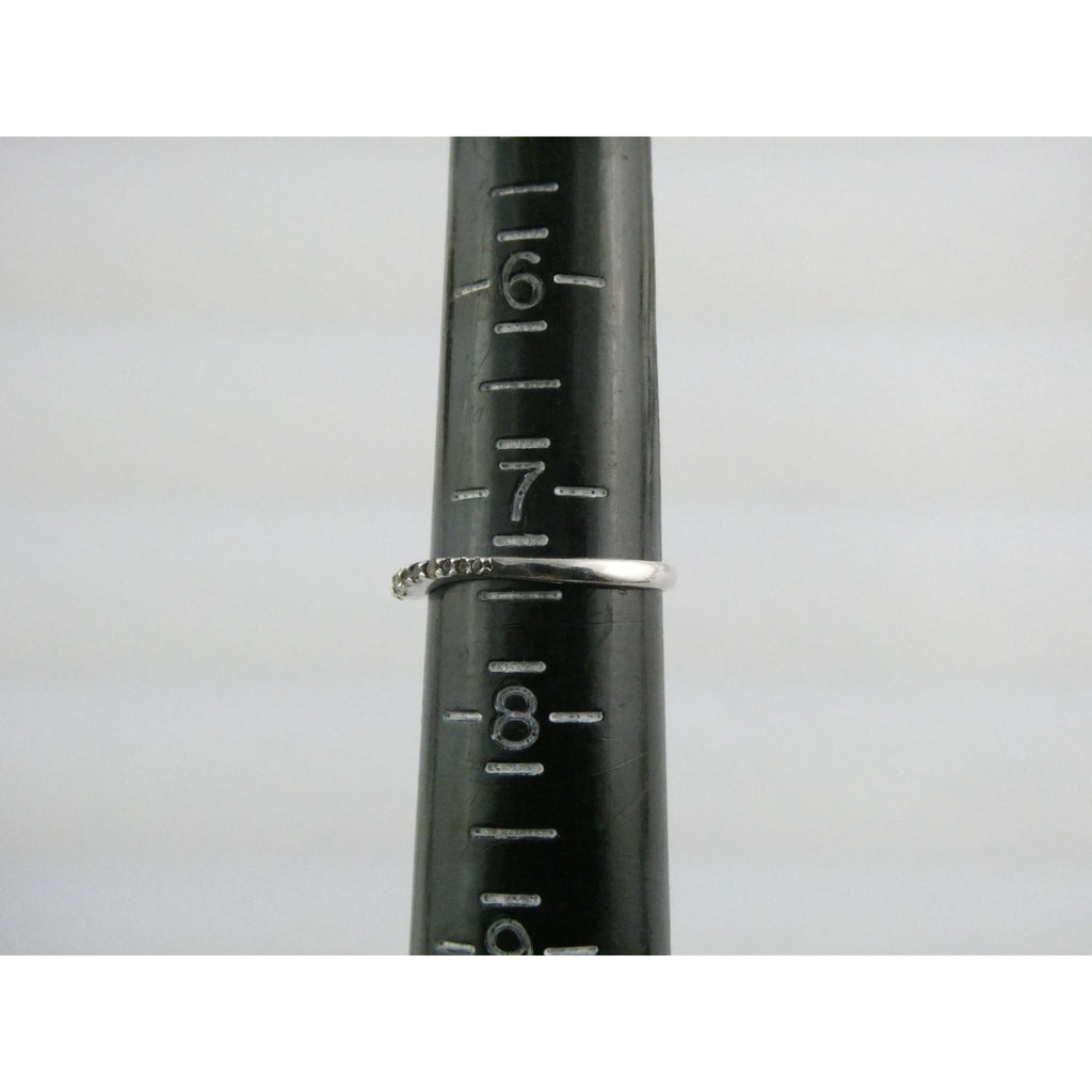 Sterling Silver Smoky Quartz Band Ring Size 7.25 I Love You Today Quote 1.4g