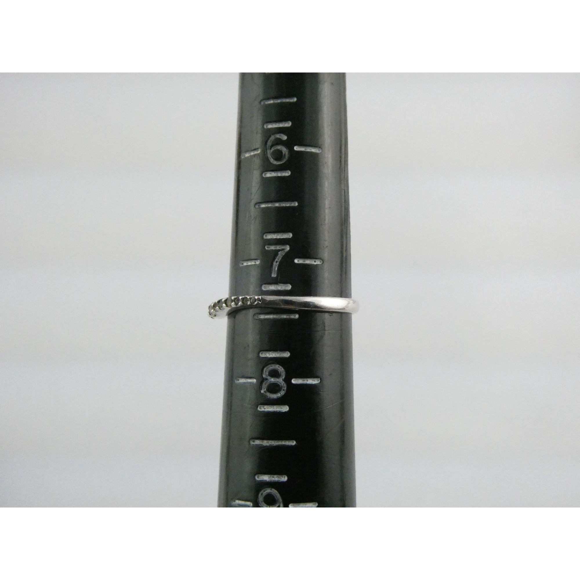 Sterling Silver Smoky Quartz Band Ring Size 7.25 I Love You Today Quote 1.4g