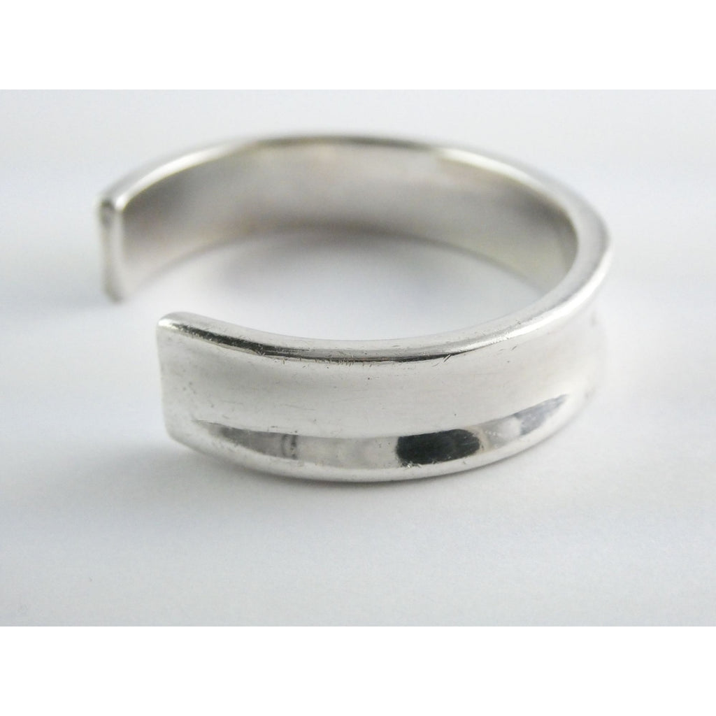 Tiffany and Co 1837 Sterling Silver Cuff Bracelet 1997 with Box 6.25 Inches 42g