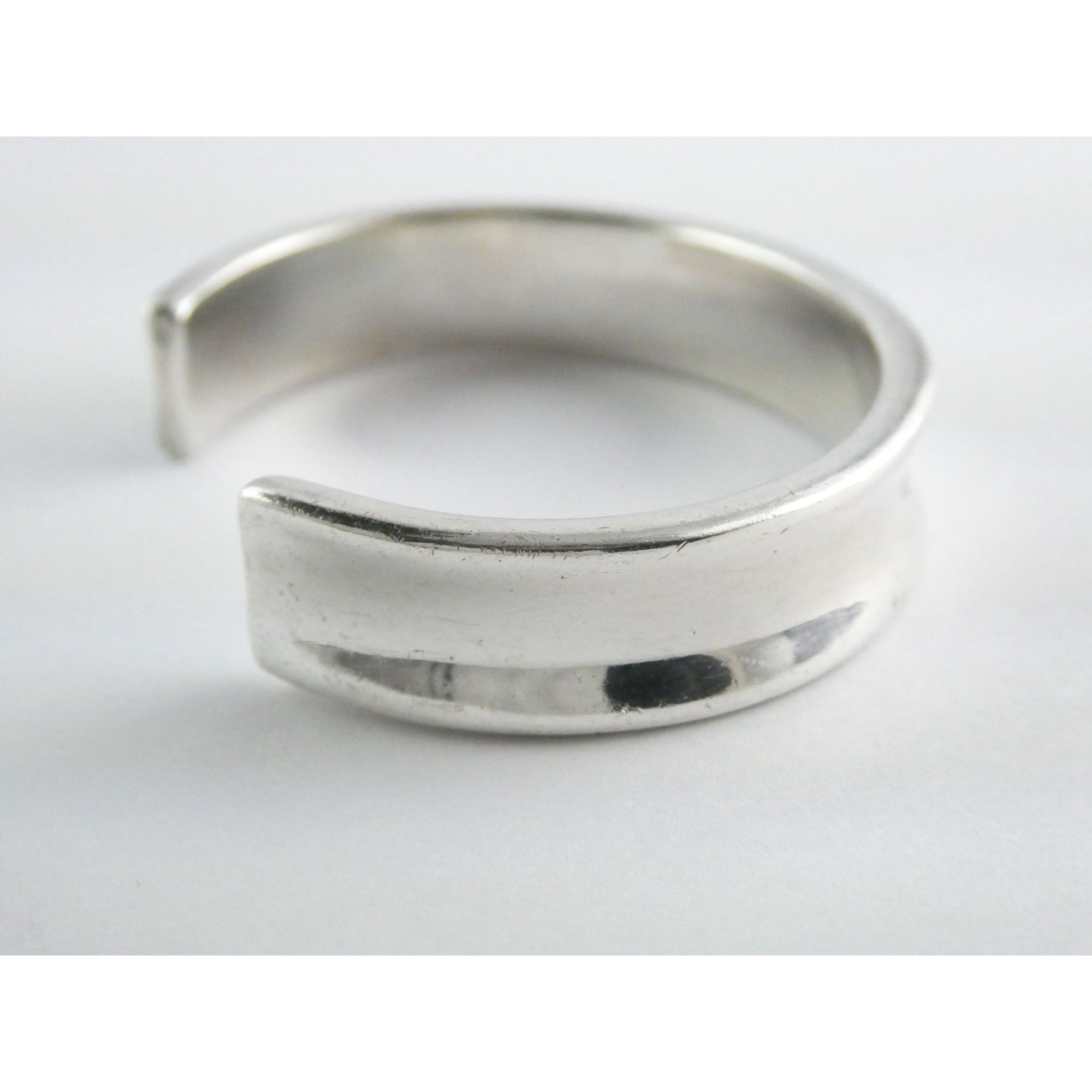 Tiffany and Co 1837 Sterling Silver Cuff Bracelet 1997 with Box 6.25 Inches 42g