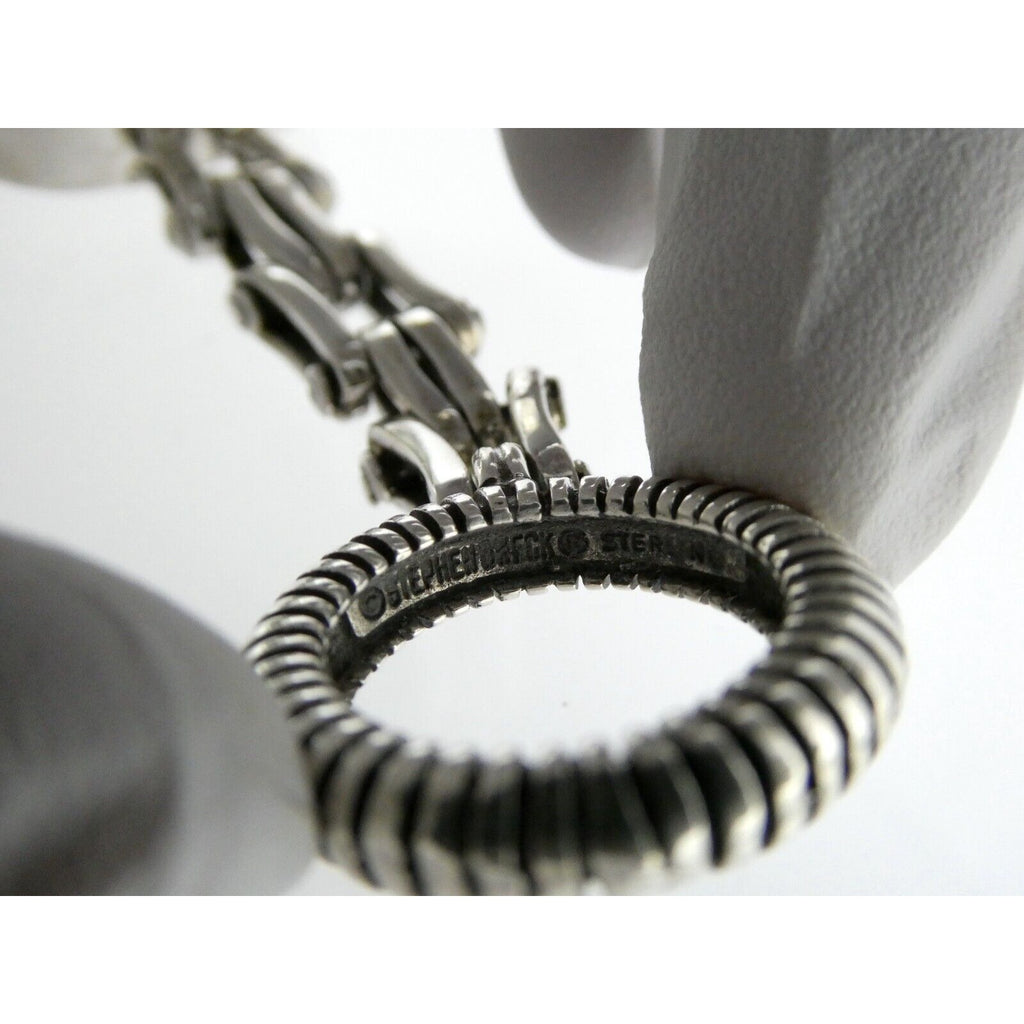 Stephen Dweck One of a Kind Sterling Silver Opal Bracelet 9898 30 6.75 Inch 925