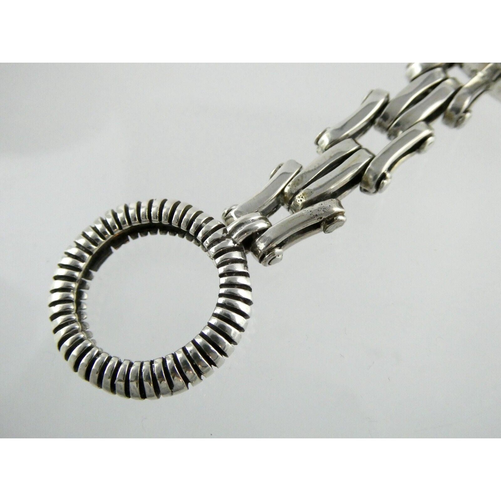 Stephen Dweck One of a Kind Sterling Silver Opal Bracelet 9898 30 6.75 Inch 925