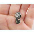 Vintage Sterling Silver Praying Guardian Angel Lapel Pin 1.7g 20mm Length