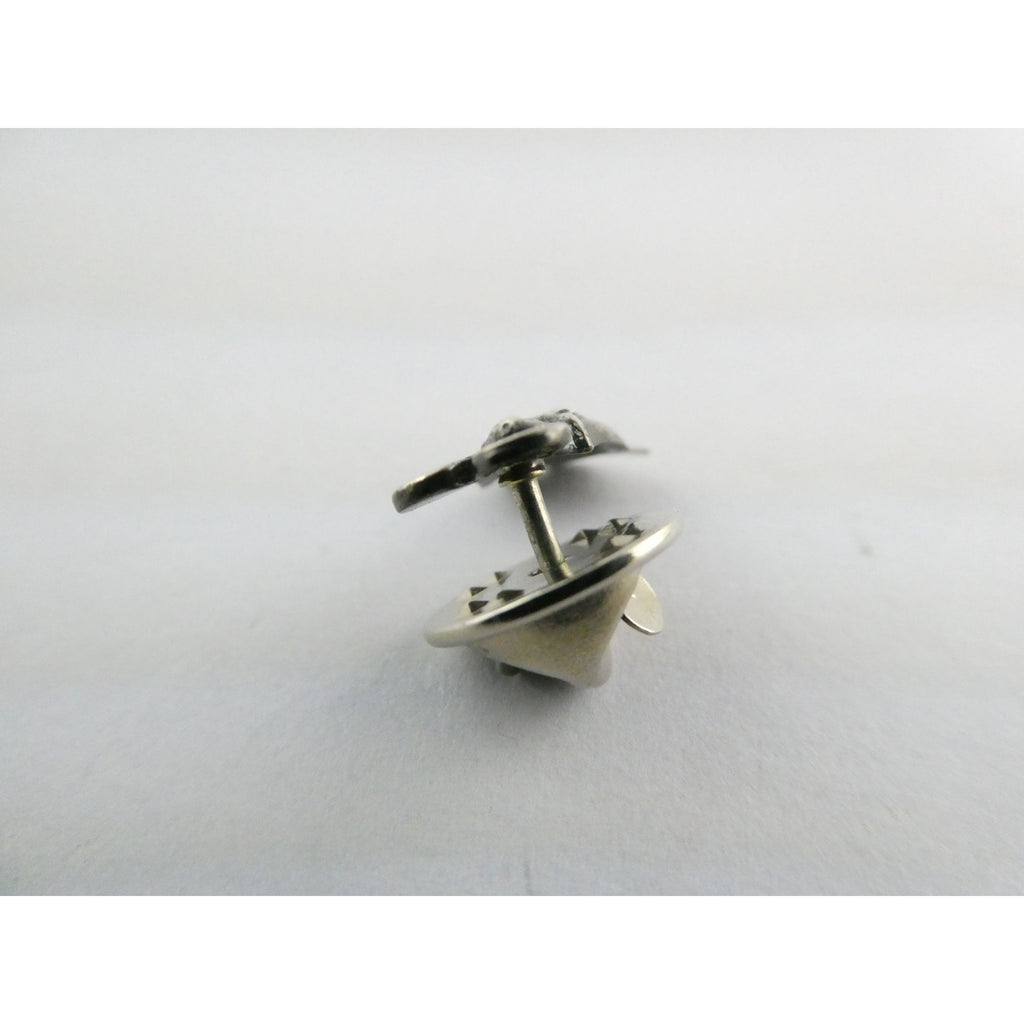 Vintage Sterling Silver Praying Guardian Angel Lapel Pin 1.7g 20mm Length
