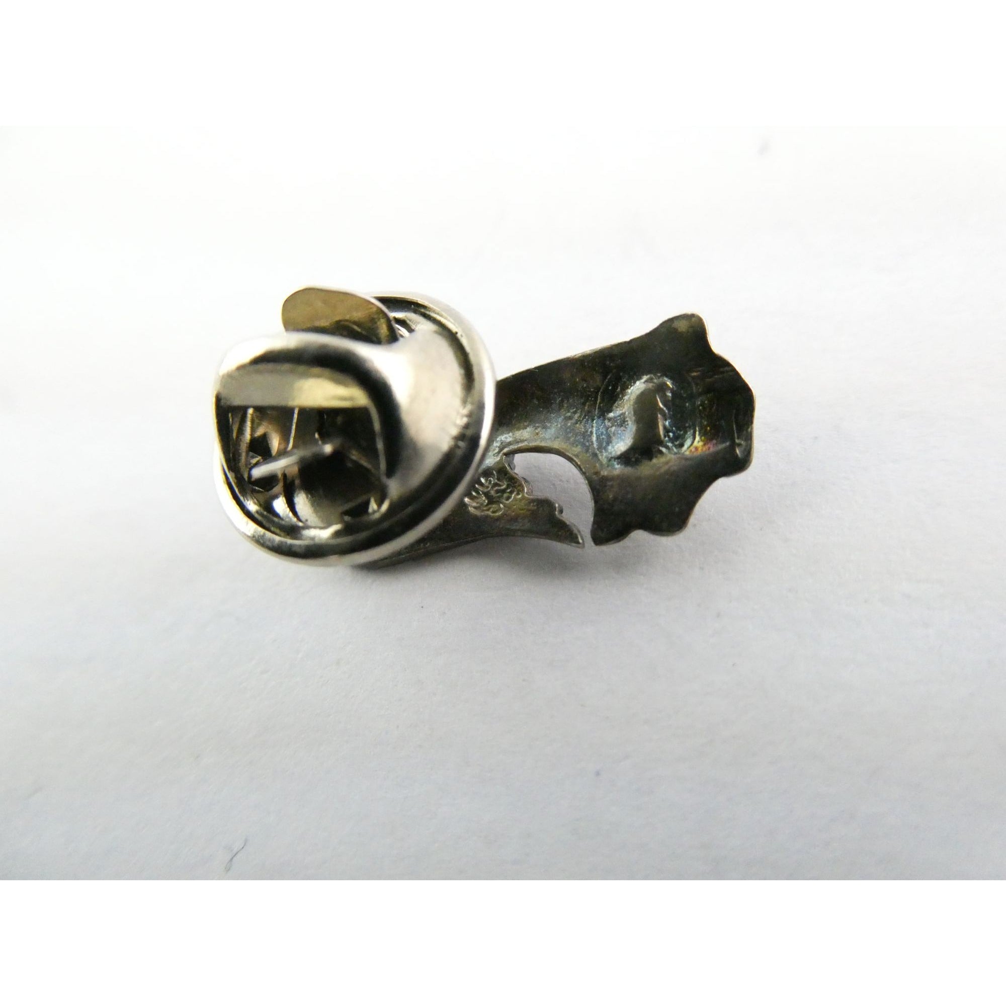 Vintage Sterling Silver Praying Guardian Angel Lapel Pin 1.7g 20mm Length