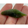 Polished Freeform African Jade Piece Specimen 4.6g Weight 1 5/8 Inch Max Length