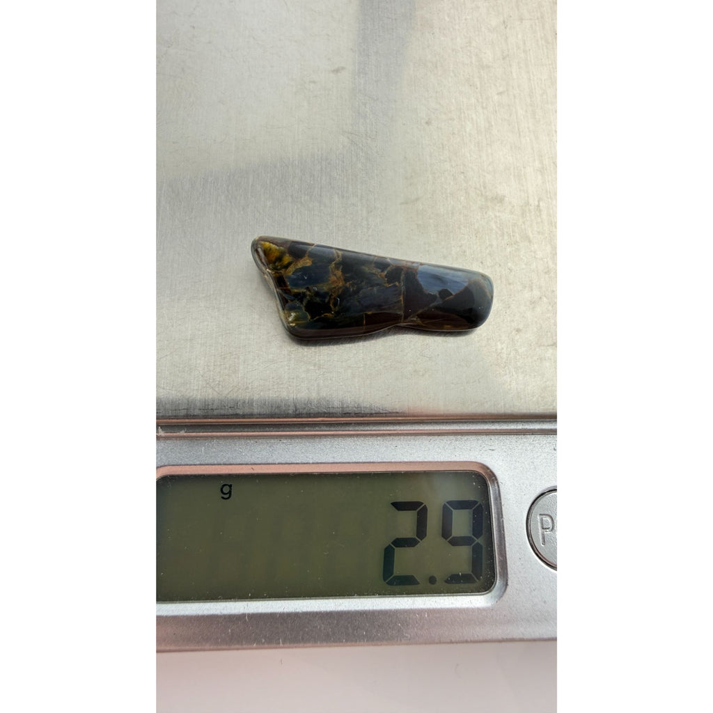 Natural Pietersite Piece Specimen 2.9g Weight 30mm Length x 11mm Width Freeform