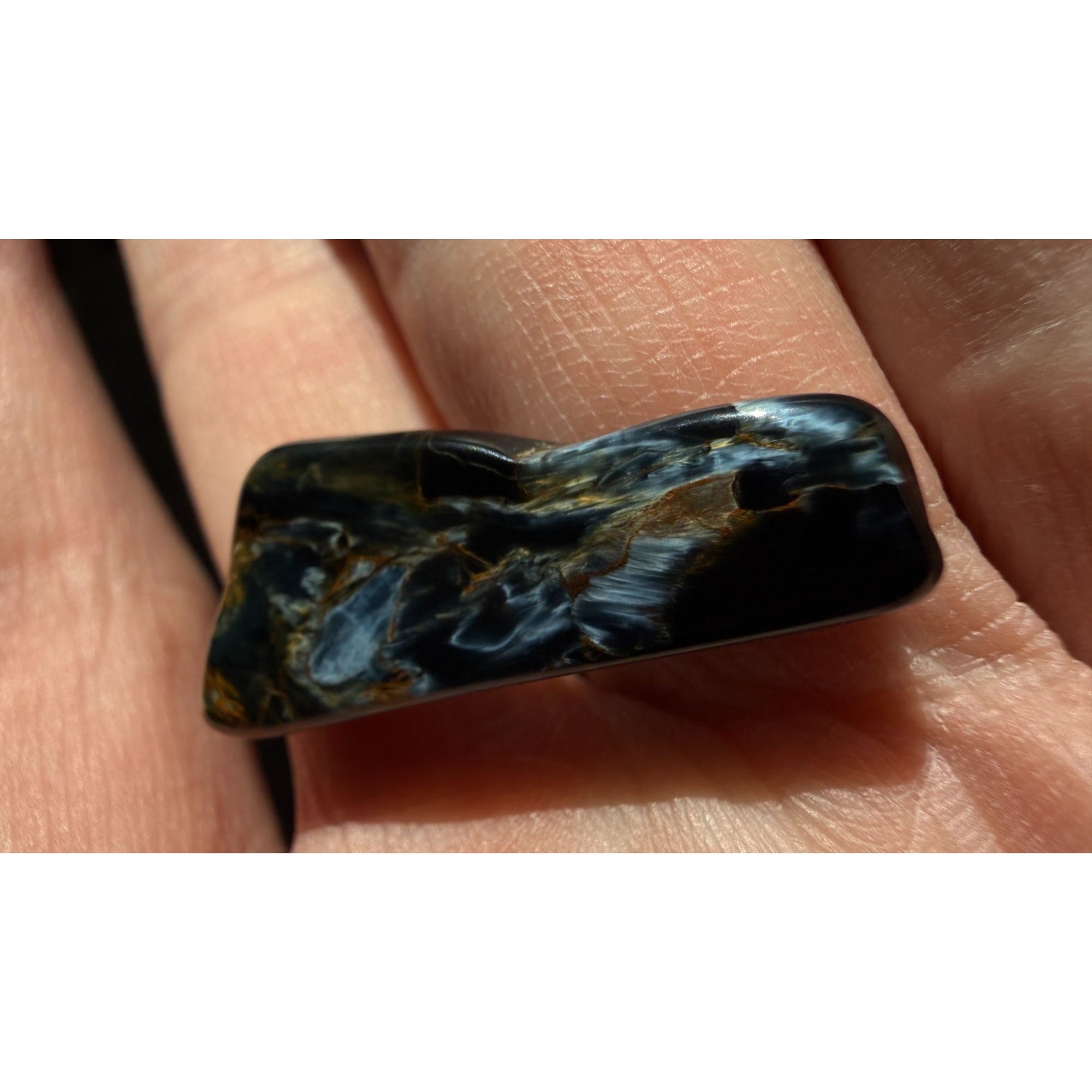 Natural Pietersite Piece Specimen 2.9g Weight 30mm Length x 11mm Width Freeform