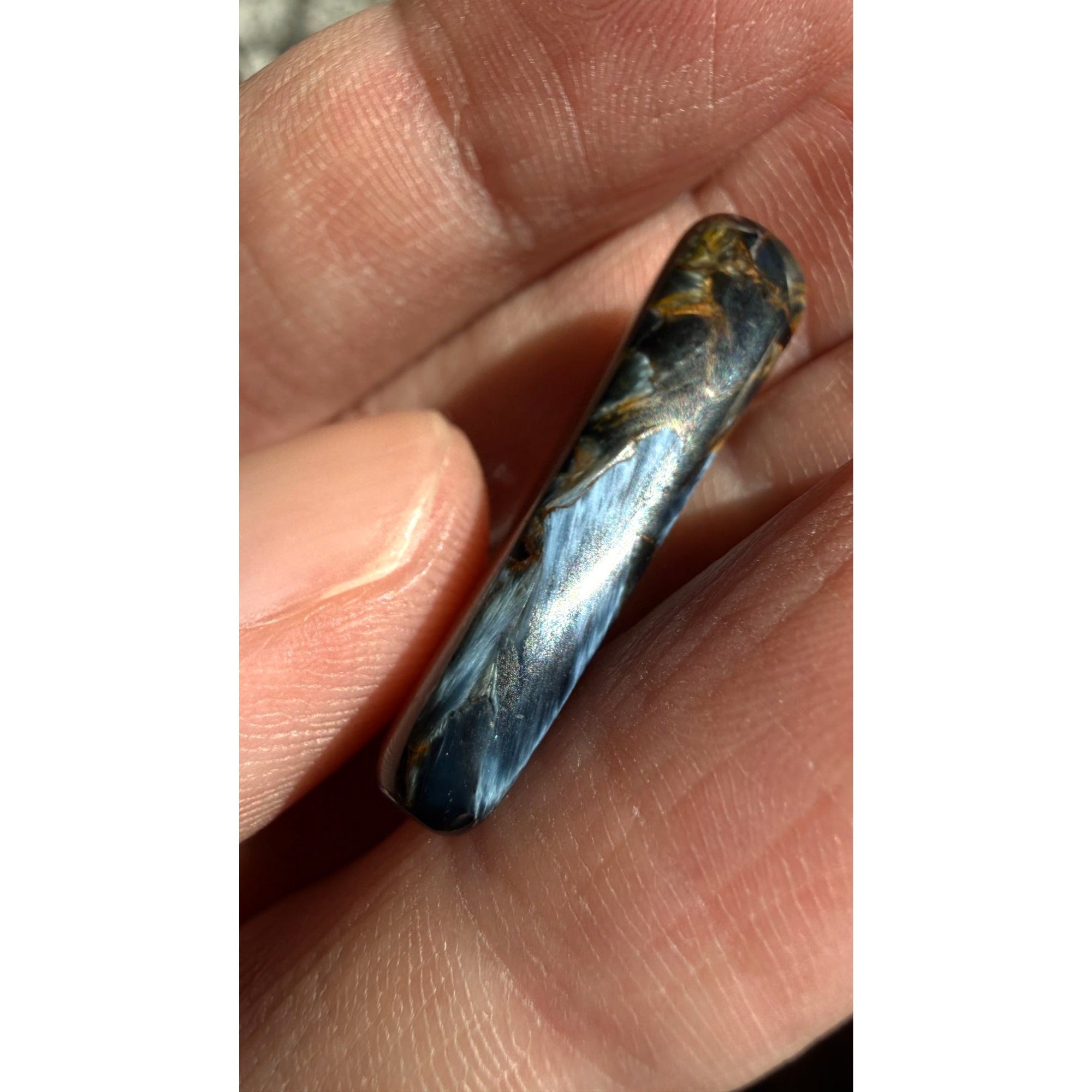 Natural Pietersite Piece Specimen 2.9g Weight 30mm Length x 11mm Width Freeform