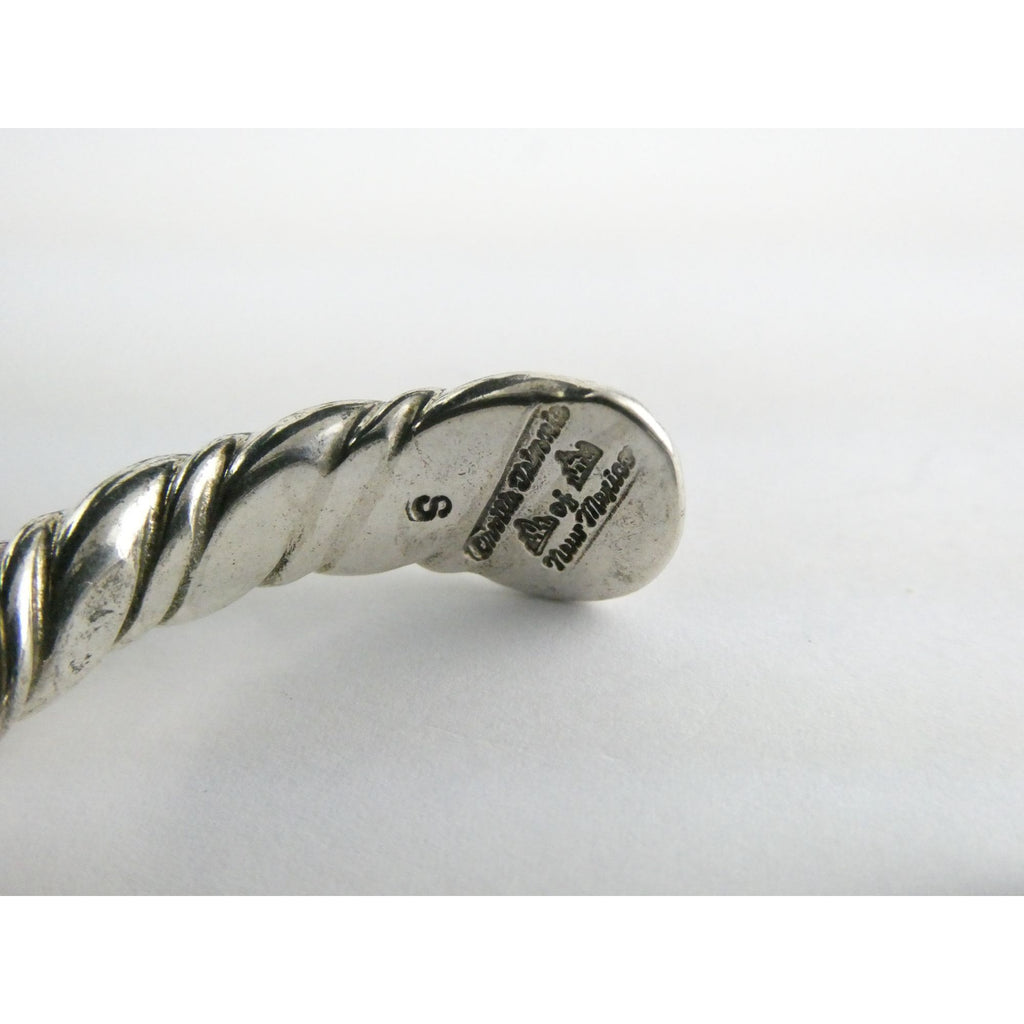 NA Navajo Orville Tsinnie New Mexico Sterling Silver Cuff Bracelet 6 Inches 52g