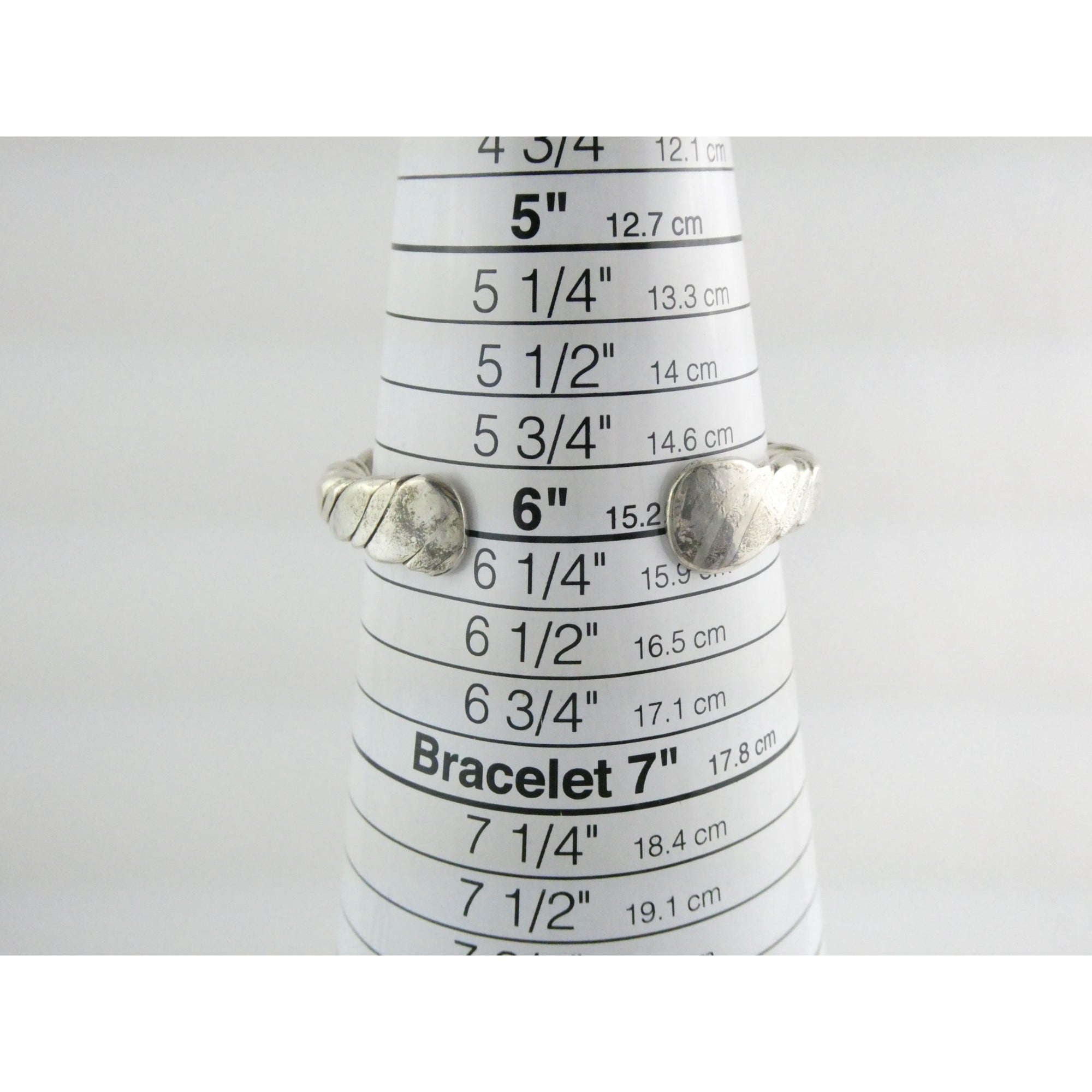 NA Navajo Orville Tsinnie New Mexico Sterling Silver Cuff Bracelet 6 Inches 52g
