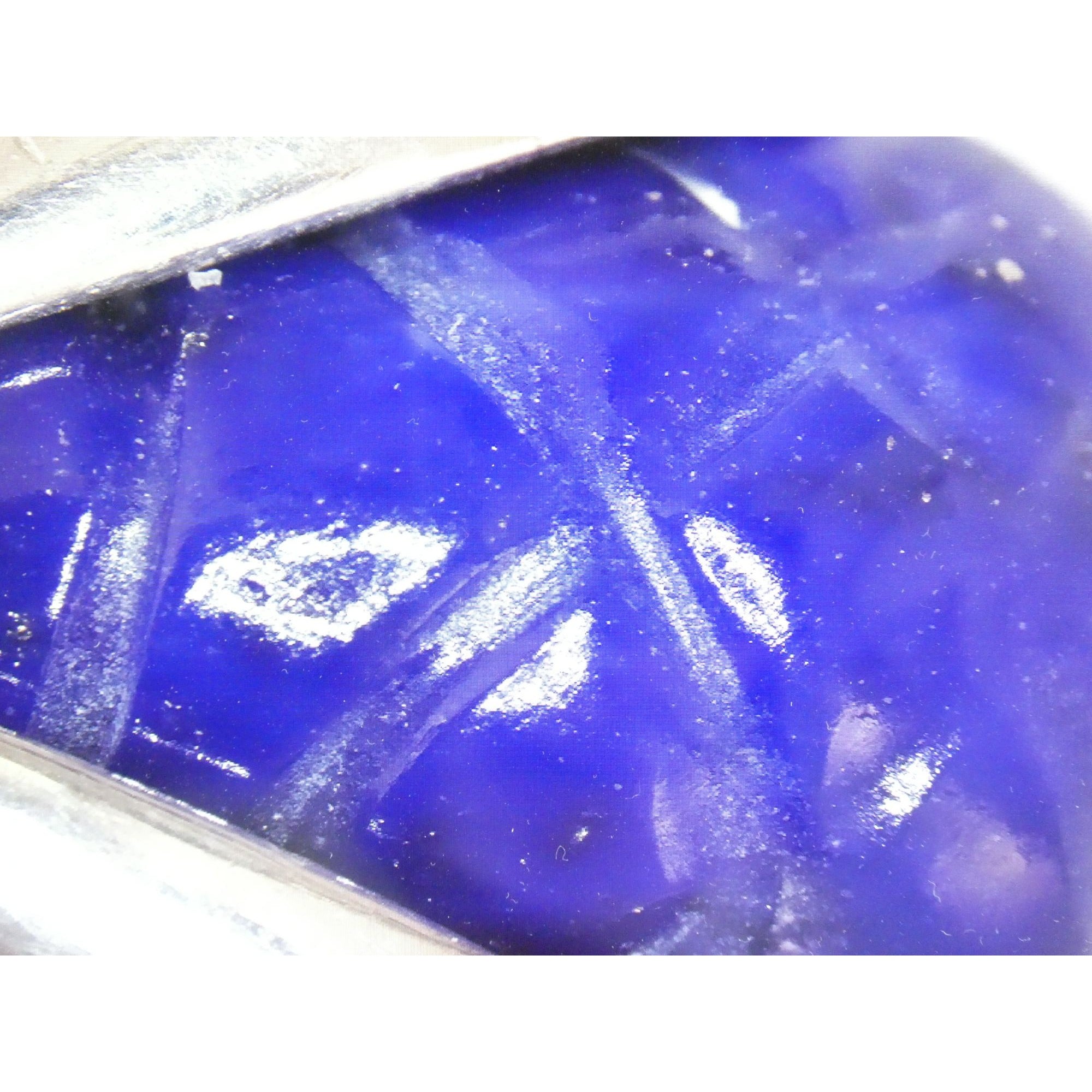Slane & Slane Sterling Silver Lapis and Natural Diamond Eye Bee Pendant Necklace