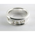Tiffany & Co. 1837 Sterling Silver Curved Band Ring 925 Size 6.5 7.8 Grams