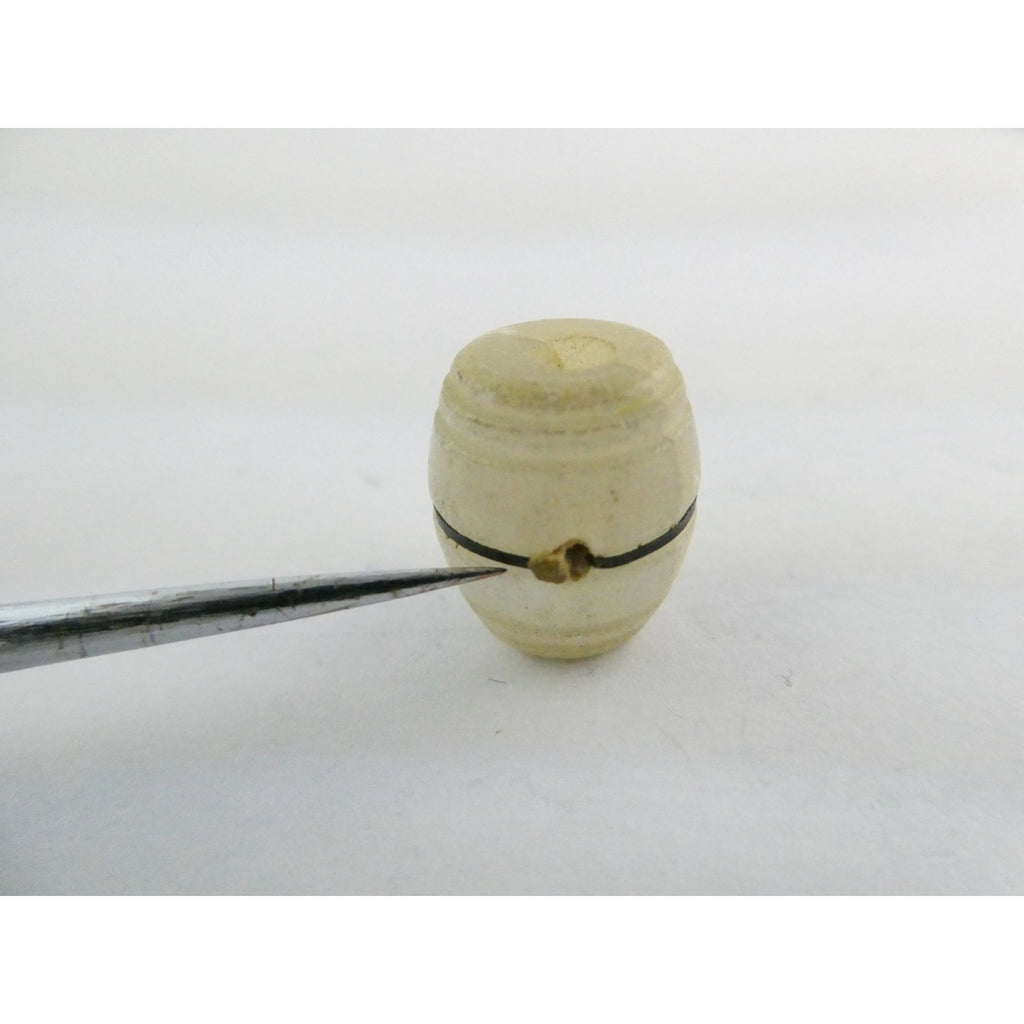 Vintage Satinspar Barrel Charm Niagara Falls Stanhope Viewer WORKS Small Crack