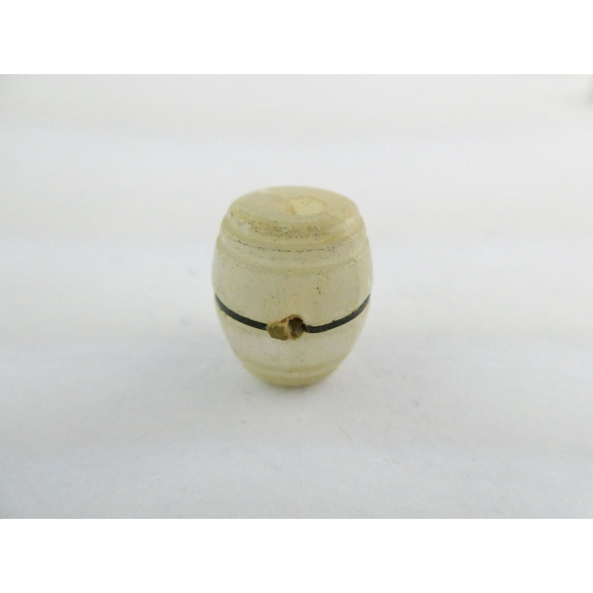 Vintage Satinspar Barrel Charm Niagara Falls Stanhope Viewer WORKS Small Crack