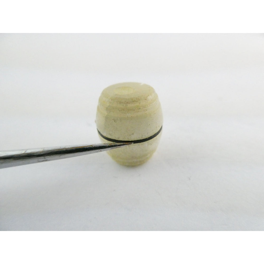 Vintage Satinspar Barrel Charm Niagara Falls Stanhope Viewer WORKS Small Crack