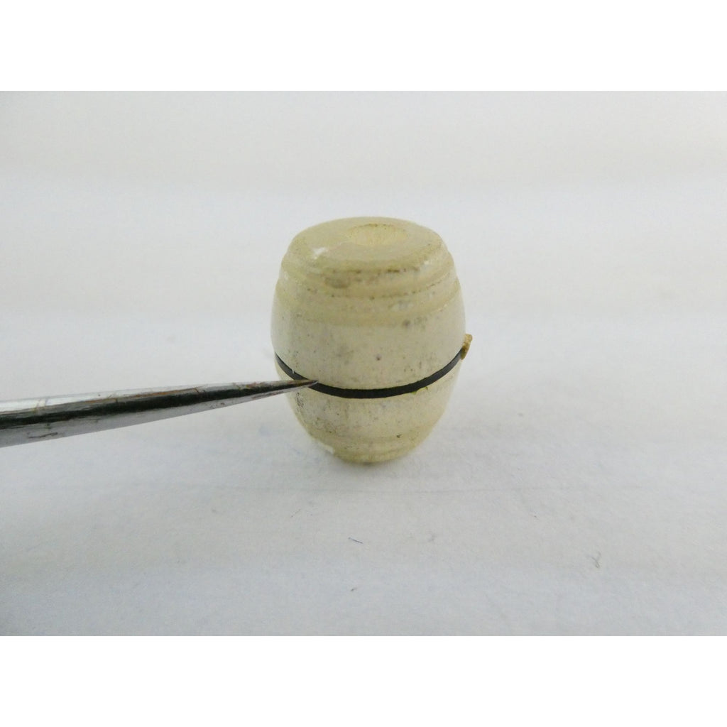 Vintage Satinspar Barrel Charm Niagara Falls Stanhope Viewer WORKS Small Crack