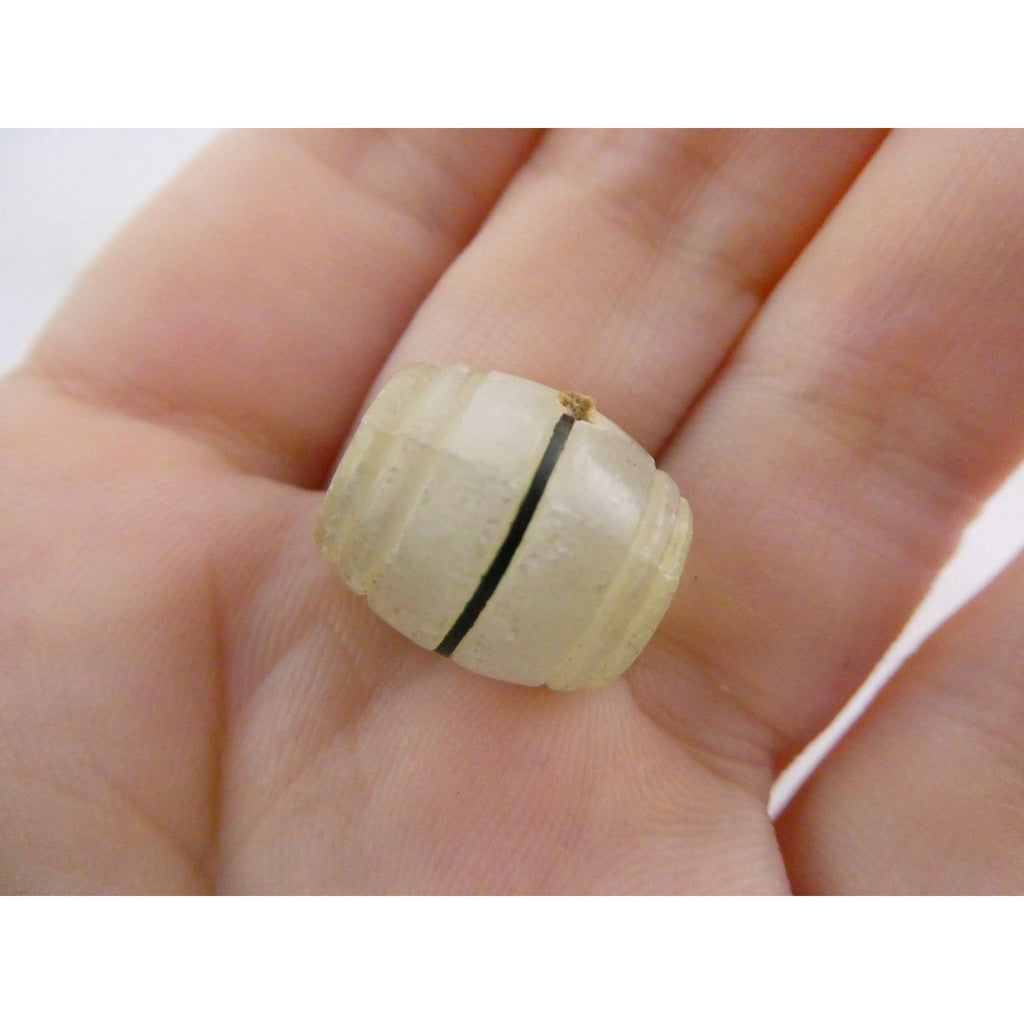 Vintage Satinspar Barrel Charm Niagara Falls Stanhope Viewer WORKS Small Crack