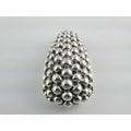 Michael Dawkins Sterling Silver Bubbled Design Slide Pendant 14.4g 37mm Length