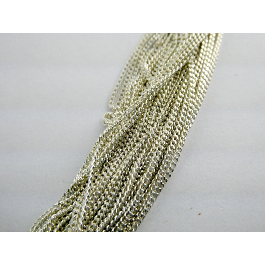 Tiffany & Co Sterling Silver Red Enamel Multi Strand Chain Necklace 17 Inch 925