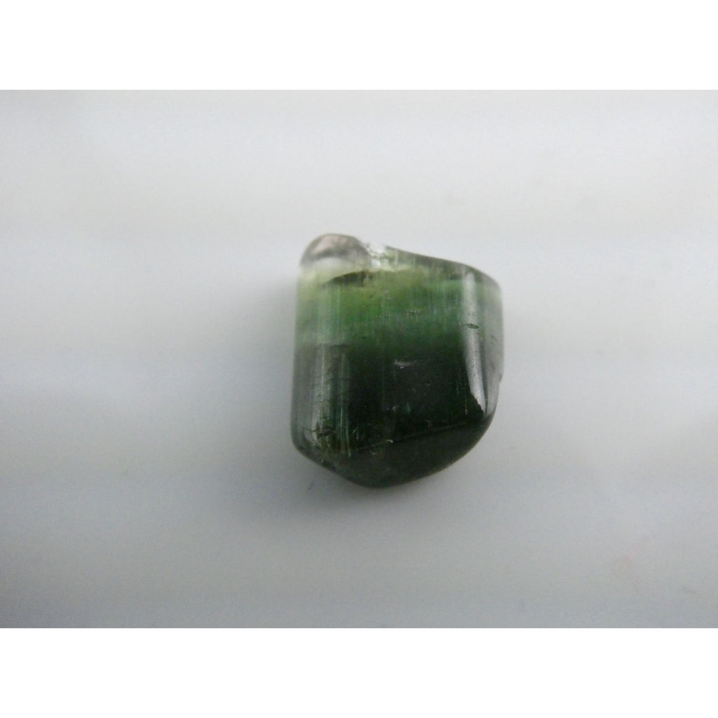 Natural Green Tourmaline Piece Specimen 1.4g Weight 12.99mm Max Length Freeform