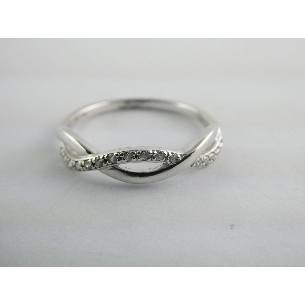 RJ Grazino RJ Sterling Silver Infinity Looped Design Ring Size 10 Weighs 2.1g