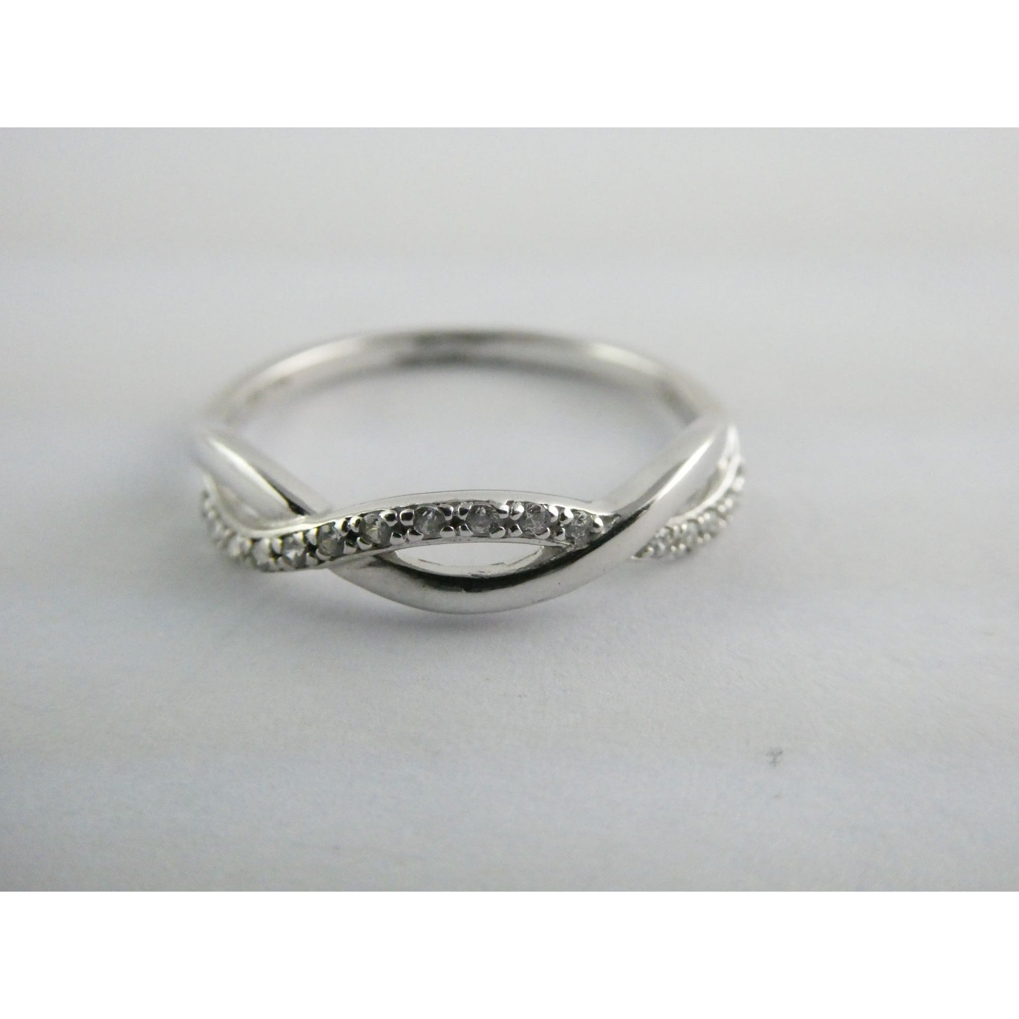 RJ Grazino RJ Sterling Silver Infinity Looped Design Ring Size 10 Weighs 2.1g