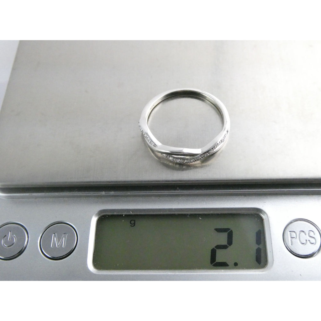 RJ Grazino RJ Sterling Silver Infinity Looped Design Ring Size 10 Weighs 2.1g