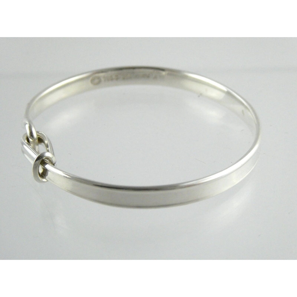 Georg Jensen Viviana Torun Sterling Silver Bangle Bracelet 204 7 Inches 16 Grams