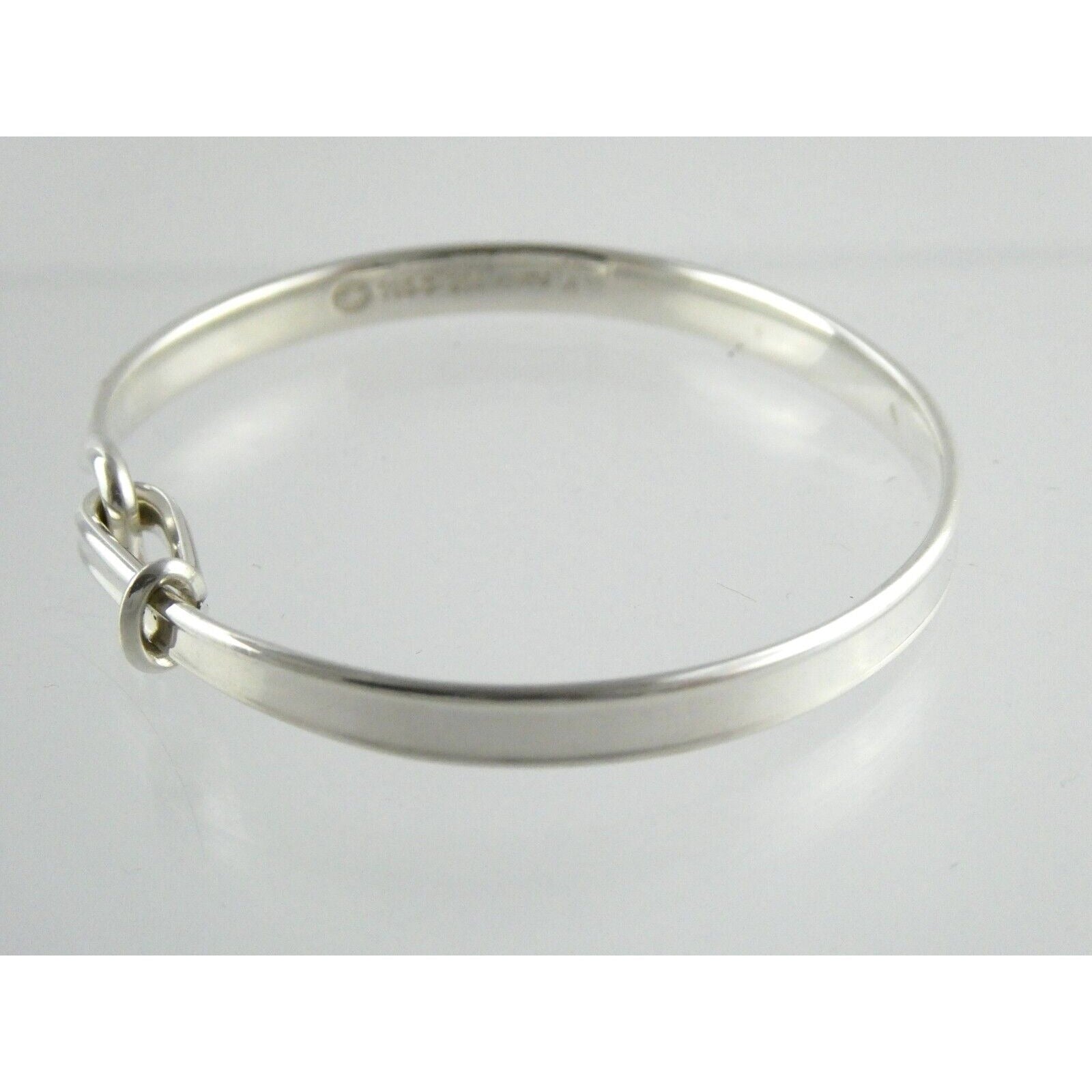 Georg Jensen Viviana Torun Sterling Silver Bangle Bracelet 204 7 Inches 16 Grams
