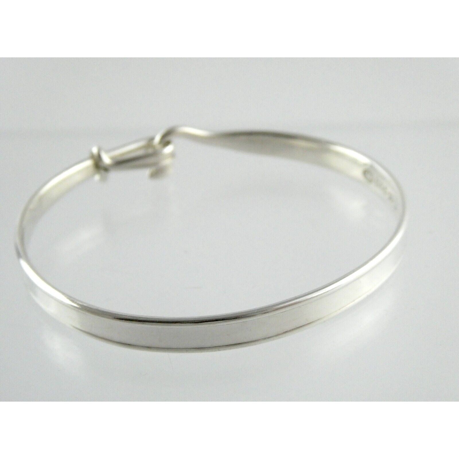 Georg Jensen Viviana Torun Sterling Silver Bangle Bracelet 204 7 Inches 16 Grams