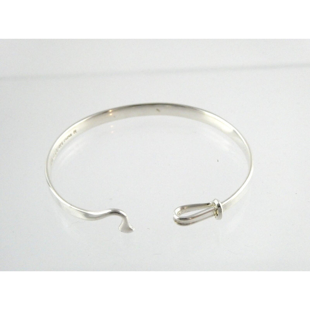 Georg Jensen Viviana Torun Sterling Silver Bangle Bracelet 204 7 Inches 16 Grams