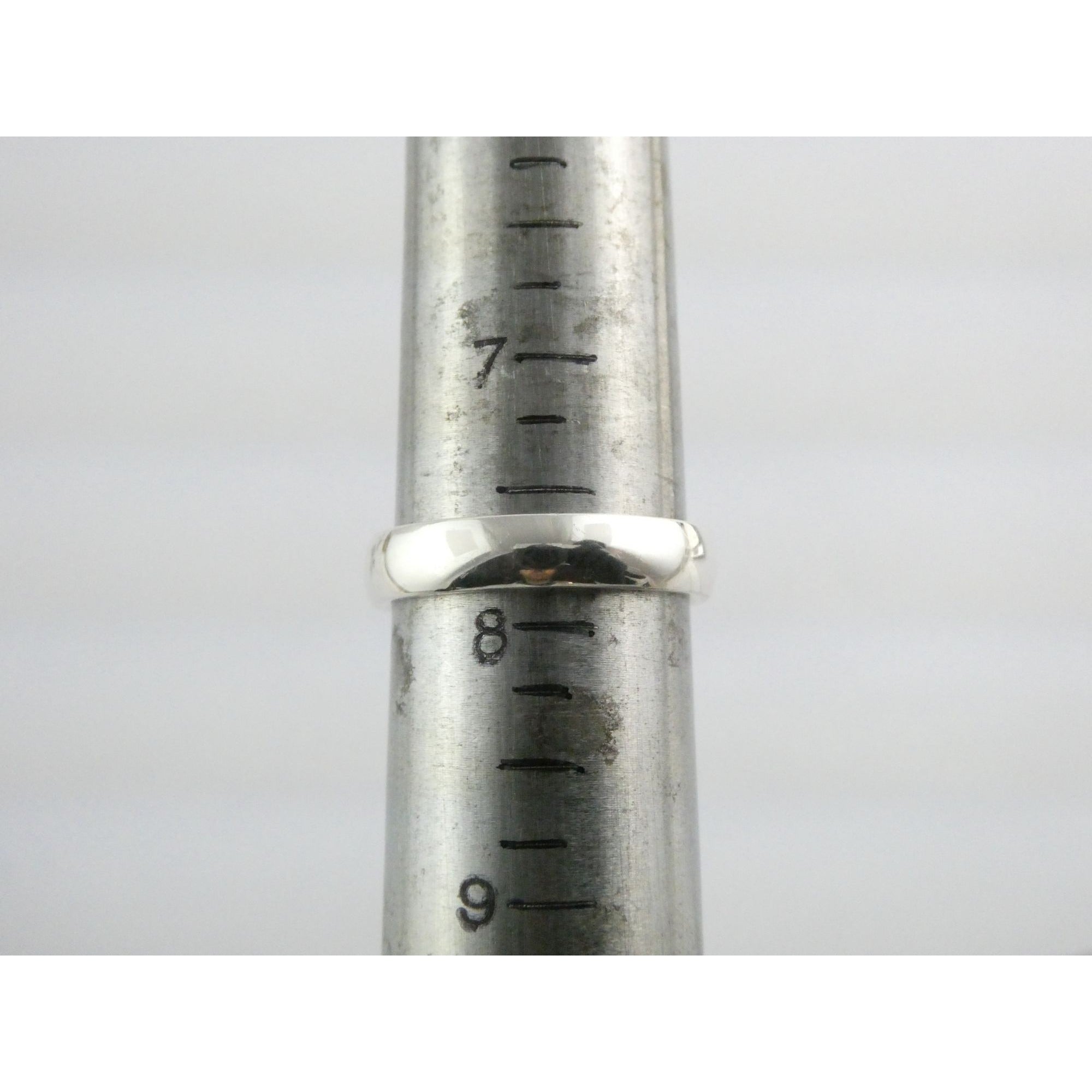 James Avery Sterling Silver Athena Band Ring 925 Size 7.75 Weighs 4g 4mm Thick