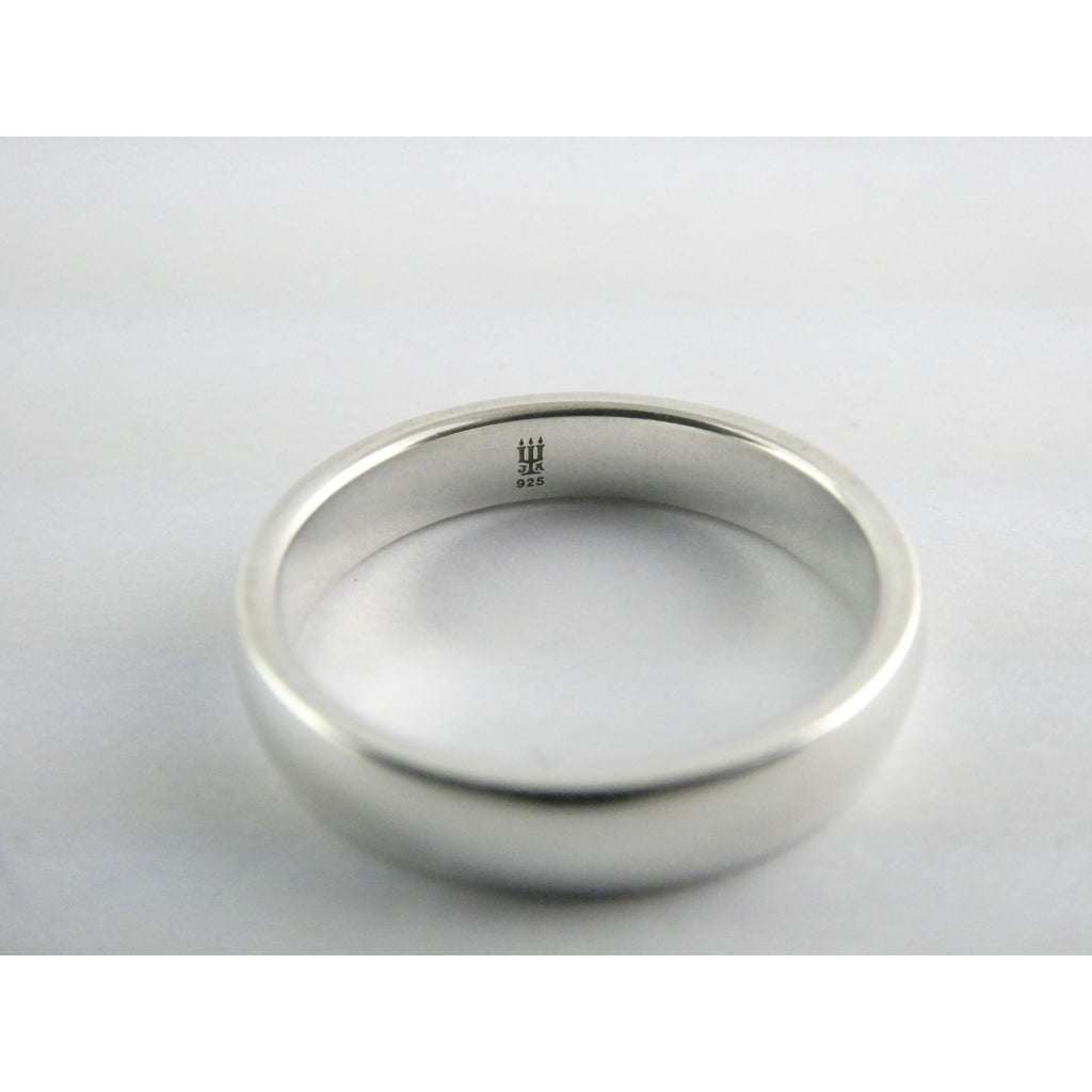James Avery Sterling Silver Athena Band Ring 925 Size 7.75 Weighs 4g 4mm Thick