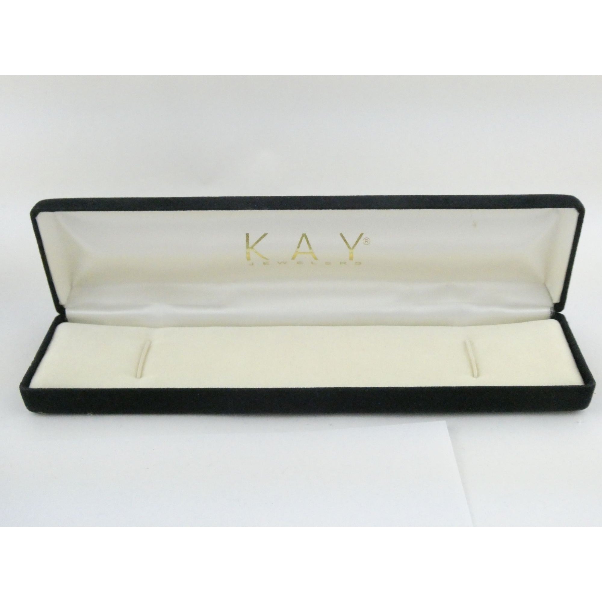 Kay Jewelers Jane Seymour 14K Gold Open Heart Natural Diamond Pendant Necklace