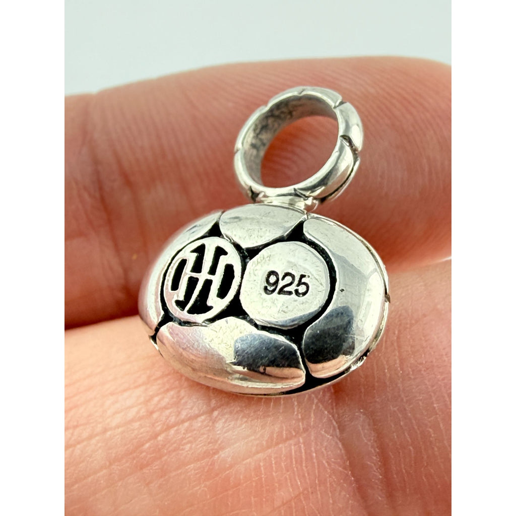 John Hardy Sterling Silver Pebble Kali Small Pendant 17mm Length 2.4g Weight 925