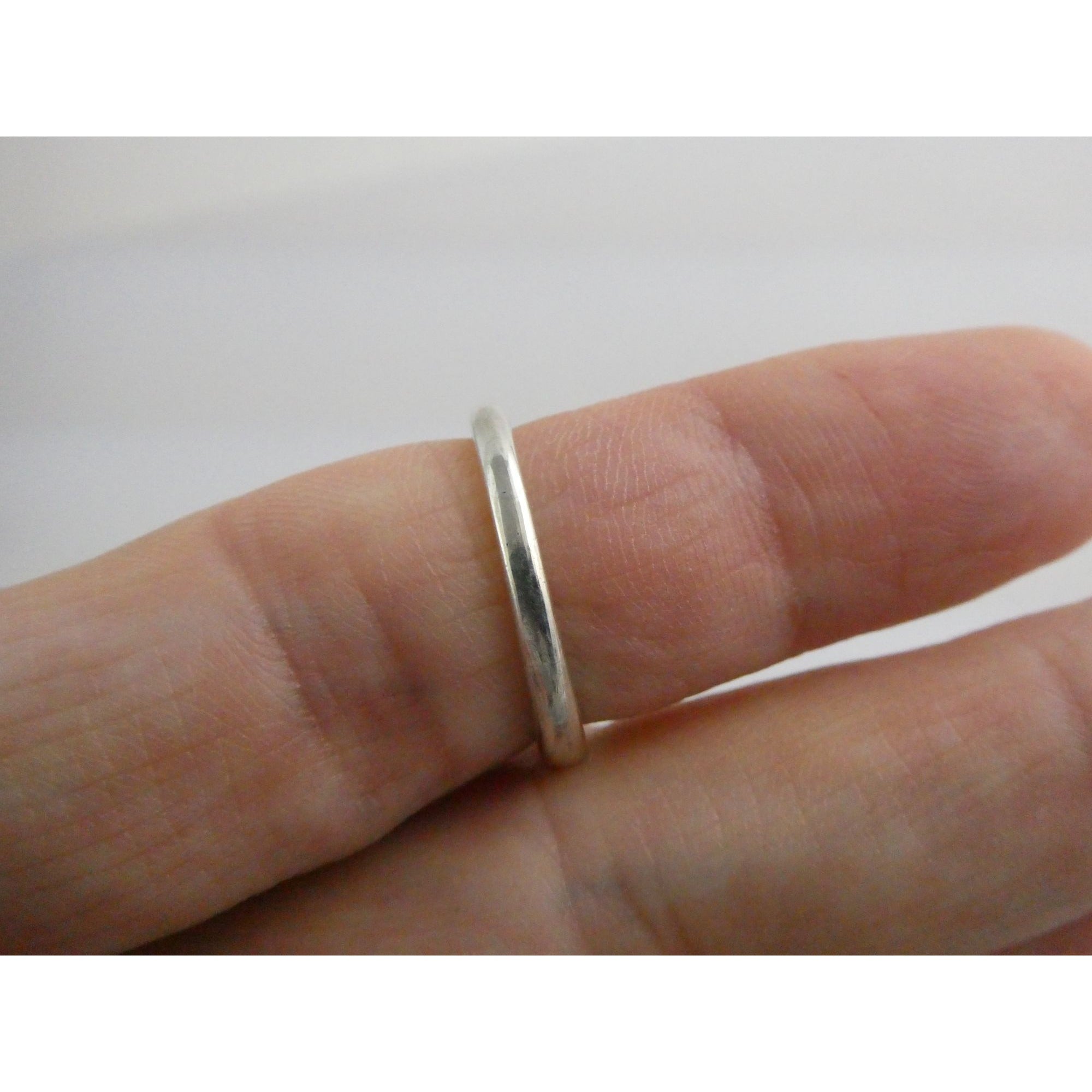 Sterling Silver Gilt Accent Amethyst End Bypass Ring 925 Size 6 Weighs 3.1g