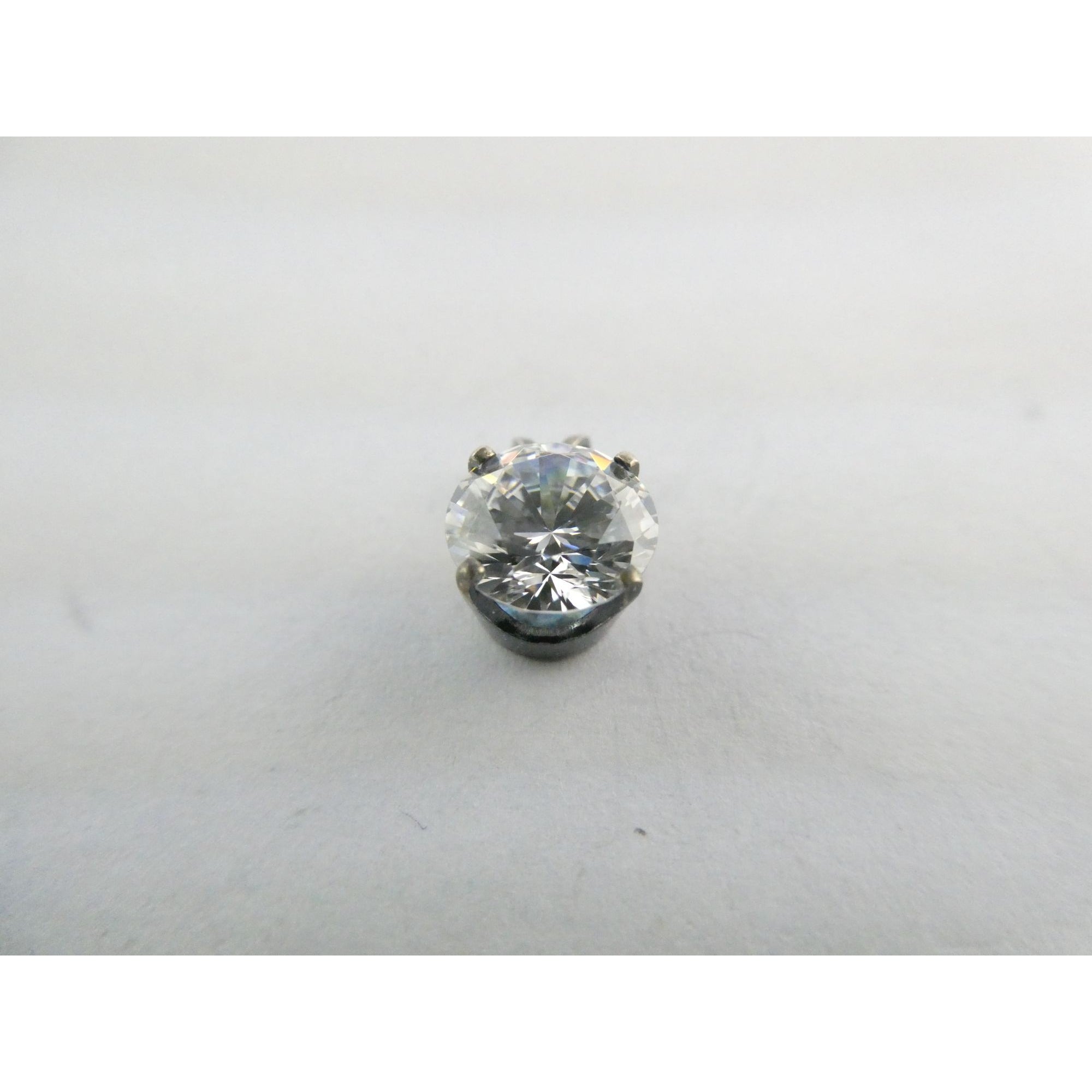 DQCZ Sterling Silver Round Pendant 1.4g Weight 11.88mm Total Length