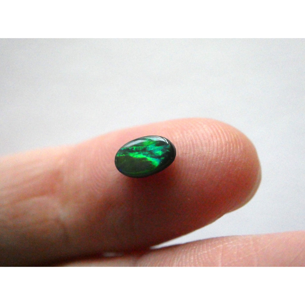 Australian Polished and Cut Freeform Opal Cabochon .42 CT Weight 7.11mm x 4.50mm