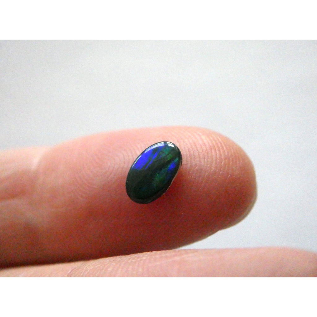 Australian Polished and Cut Freeform Opal Cabochon .42 CT Weight 7.11mm x 4.50mm