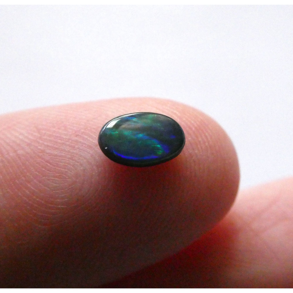 Australian Polished and Cut Freeform Opal Cabochon .42 CT Weight 7.11mm x 4.50mm