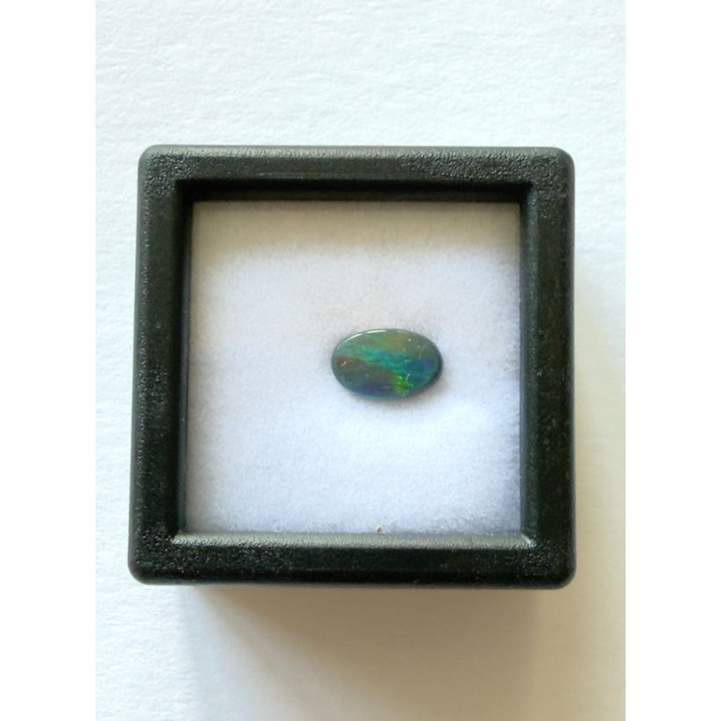 Australian Polished and Cut Freeform Opal Cabochon .42 CT Weight 7.11mm x 4.50mm