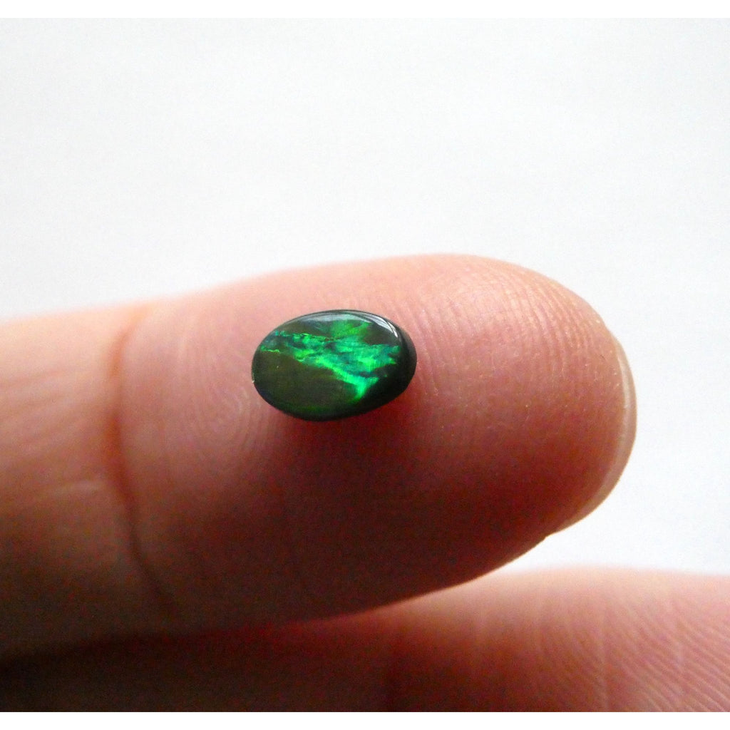 Australian Polished and Cut Freeform Opal Cabochon .42 CT Weight 7.11mm x 4.50mm