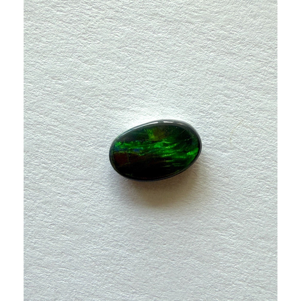 Australian Polished and Cut Freeform Opal Cabochon .42 CT Weight 7.11mm x 4.50mm