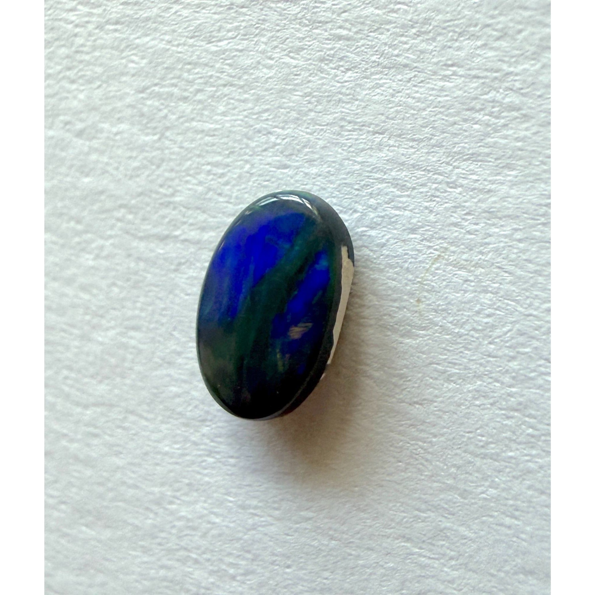 Australian Polished and Cut Freeform Opal Cabochon .42 CT Weight 7.11mm x 4.50mm