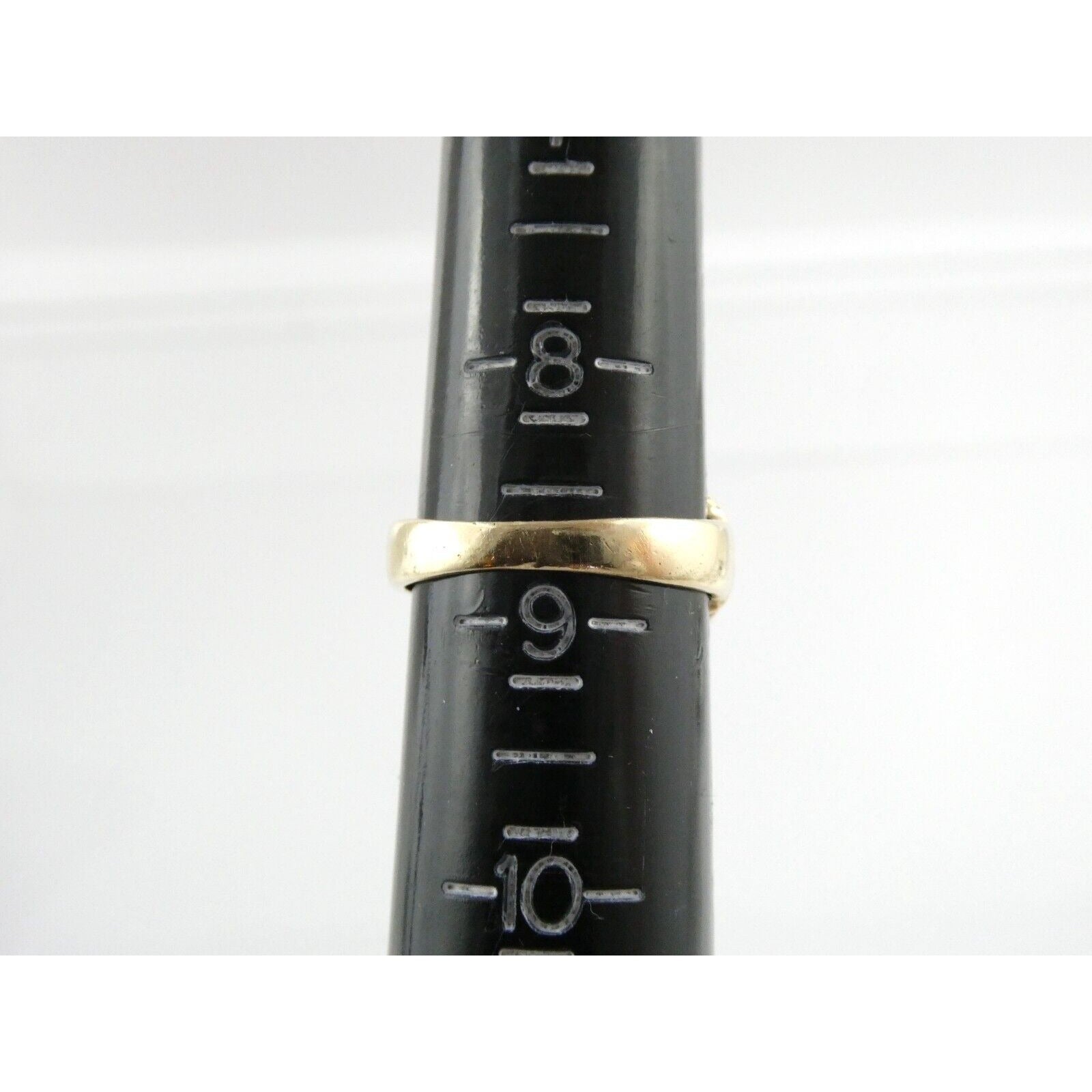 Antique 10k Yellow Gold Carved Hematite Centurion Soldier Signet Ring Size 8.75