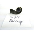 Miguel Melendez SINGLE Sterling Silver Color Change Sapphire Screwback Earring