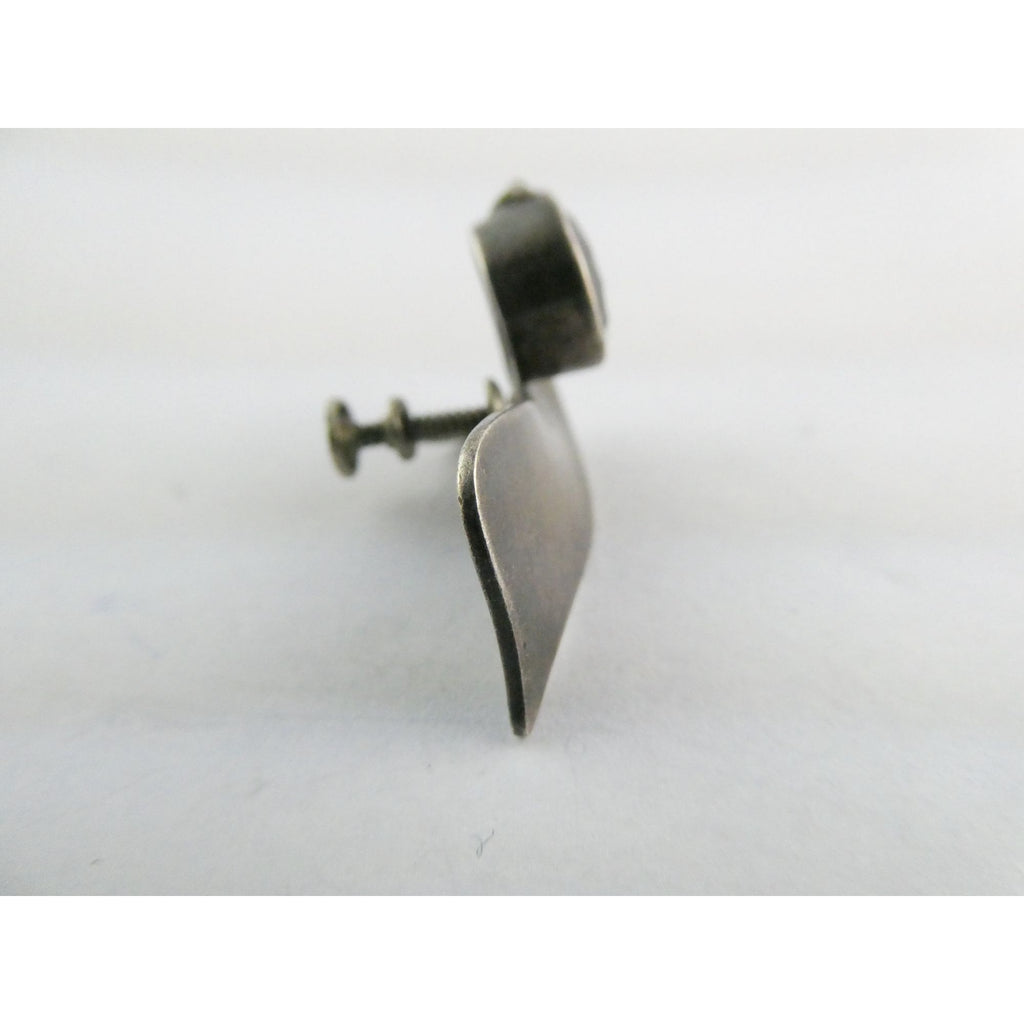 Miguel Melendez SINGLE Sterling Silver Color Change Sapphire Screwback Earring