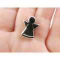 Delgarito Designer Sterling Silver Angel Slide Pendant 3.4g 17mm Length